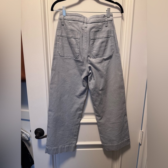 Madewell Slim Emmett Wide Leg Crop - 24 - Picture 6 of 6